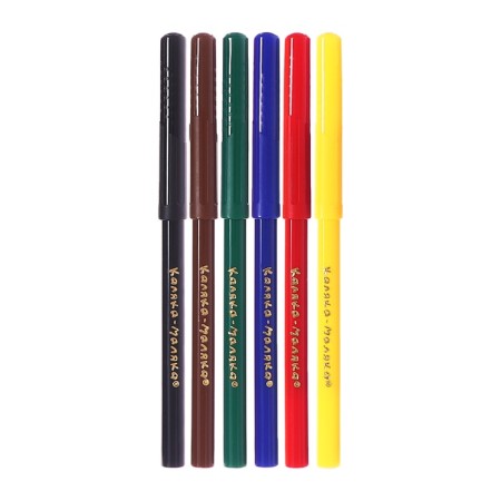 Flomasters 6 colors "Kalyak-Malyak", a ventilated cap-1