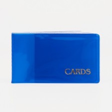 Busman for 18 cards, blue color