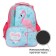 School backpack, 37 x 26 x 13 cm, ergonomic back, Calligrata ORT "Flamingo"