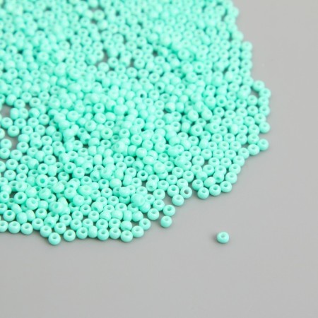Glass 12/0 "Green Water" smooth No. 668 450 g