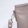 Cross-Bodi Bag on a zipper, the color is gray-beige