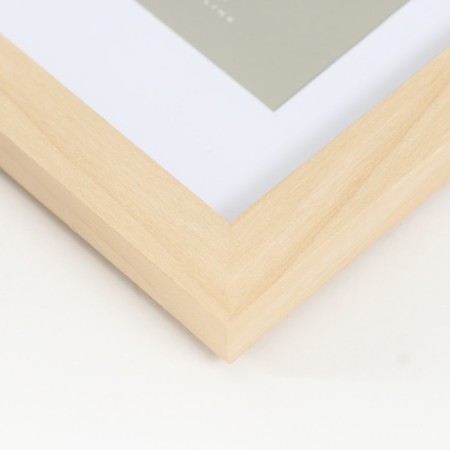 Photo frame MDF "Ellis" 10x15 cm, with a paspartu, natural 76715-2