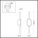 Wall lamp Elado LED 9W 3000k 628lm