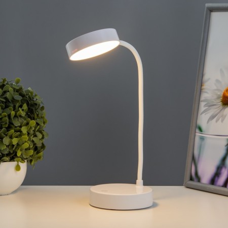 Alser table lamp LED 3W AKB USB white 9.8x9.8x38 cm Risalux-1