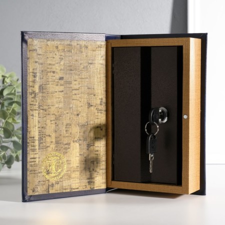 Safe Brush Tree to the leatherette "Money loves strong" embossing 21x13x5 cm-1