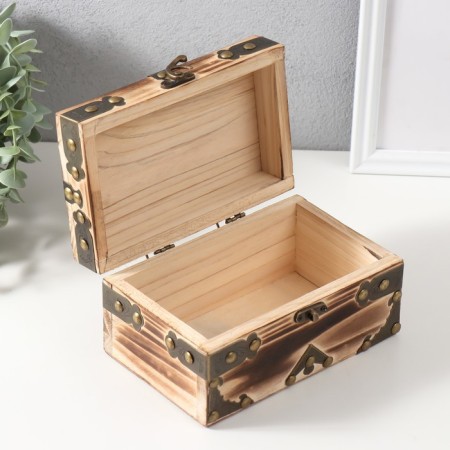 Casket chest "Adeline" brown 17.5x11x9.5-3
