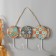 Decorative wood hooks "Bright patterns" 30x14.5x5 cm