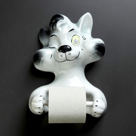 CTO for toilet paper "Kot-Huligan" 19x11x28cm