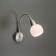 Sconces Citilux "sonata" CL520311, 9x22 cm, 1x60W, E14, gray color gray