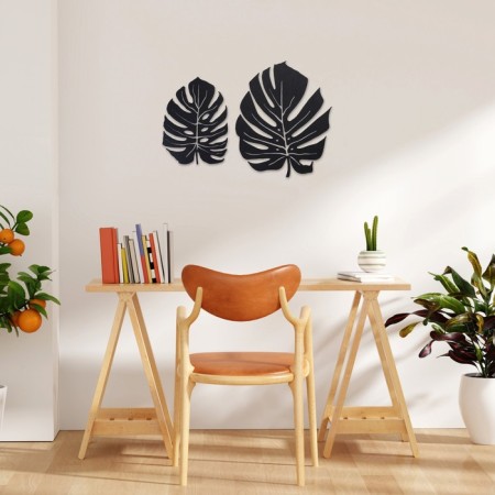 Decoration wall for the interior, panel on a wall made of wood "monster", 2 modules-2