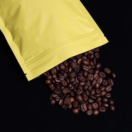 Package doy-pack, matte, yellow, 14 x 20 x 4 cm-4