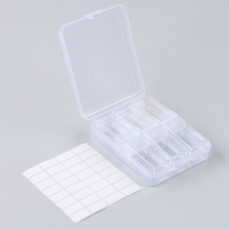 Organizer for storing rhinestones, 12 sections-1
