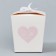 Bonbonniere box, gift packaging, “hearts”, 7.5 x 8 x 7.5 cm