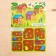 Developing Velcro set of “studying colors”, bees, flowers, according to the Montessori method