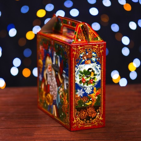 Gift box "Festive collage" 17.3 x 6.5 x 15 cm-2