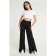 Women's pants, black color, size 50