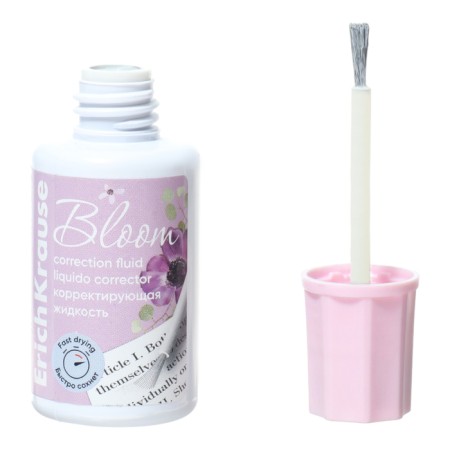 Correcting liquid water base 20 ml, erichkrause, Pastel Bloom, brush, mix-5