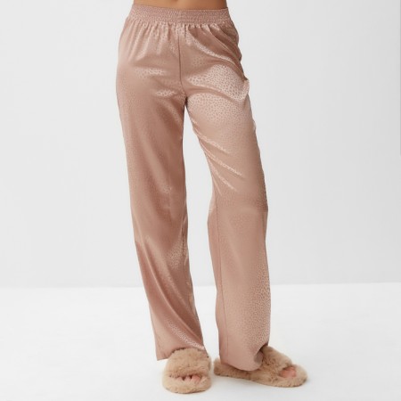 Female pajamas (shirt, trousers) KAFTAN "Leopard", Golden, R.48-50-4