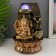 Hirefold fountain "Ganesha - Blessing" Golden Bronze 31x20x20 cm