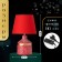 Table laurel "Lavr" 1he14 40W red 20x20x35cm