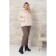 Women's jacket, size 56, beige color