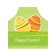 Apron kitchen with a photo print "Striped Easter Eggs", adjustable, size OS