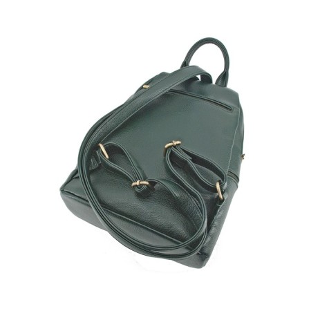 Backpack, lightning department, green color 33x27x13cm-1