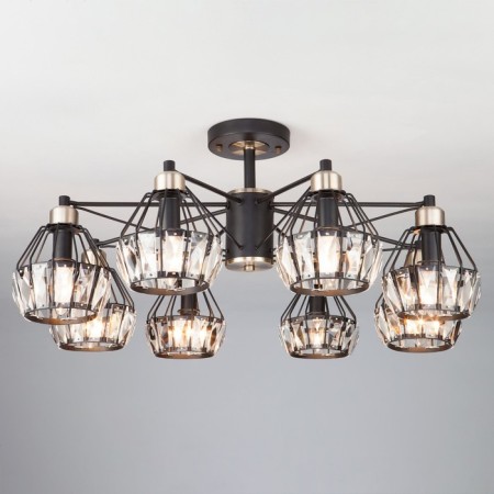 LORD 8x60W E14 Black 76x76x36cm