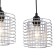 Suspended lamp 3x40W E27, size 61x18x176 cm