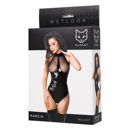 Body Glossy Marcia, size S, Black color-5