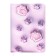 Notebook A6, Devente Cat Paws, 192 sheets, hard cover, artificial skin with foam rubber, 70g/m2, mix