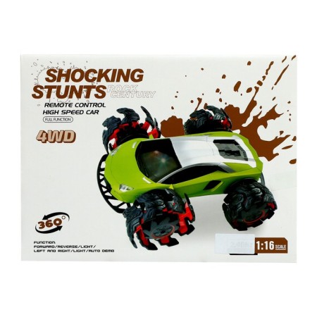 Radio -controlled machine "Shokukar", 1:16, works on the battery, the color of the blue-9