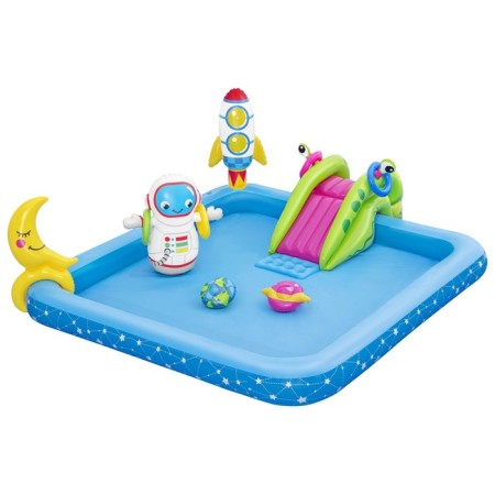 Game center inflatable "Little Astronaut", 228 x 206 x 84 cm, from 2 years, 53126-2