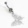 Piercing for the navel "The most tender", 5 x 2 cm