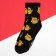 New Year's socks KAFTAN "Fun" size 41-44 (27-29 cm), black color