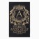 Tmachry Ethel Trevtel "Alexander" Black, 50x90cm, 100% cotton, 420g/m2