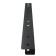 Holder for screwdrivers of various sizes, for 11 objects, wall, black
