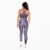Female leggings, black and white color, size 52 (2xl)