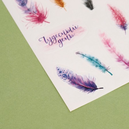 Paper stickers "Fells", 11 x 16 cm-3