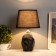 Table lamp "Spirit" 1x40W E14 black 20x20x34cm