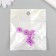 Busina silicone "flattened" purple d = 1.2 cm