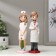 Polystone souvenir "Doctor and nurse" set 2 pcs 19.5x4.3x5.7 cm