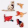Puzzles wooden figured children's “Cat on a moped”, 96 elements