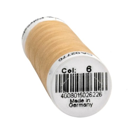 SEW-HALL thread for all materials, 200 m, 748277 (006 cream-beige)-1