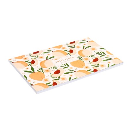 Lowed A6 Planning, with opened sheets, 50 sheets, on gluing, soft cover, avocado glider-1