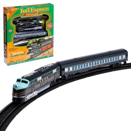 Railway Express, with light effects, length of the path 3.6 m