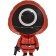 Foil ball 31 "Circle. Kalmargaim", red, 1 pc.
