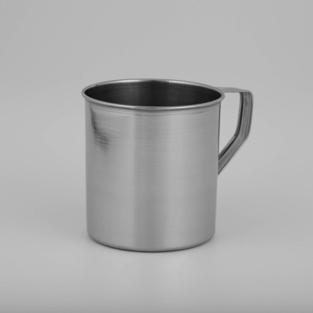 A stainless steel mug of the India, 650 ml, d = 9.8 cm-1