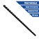 Plastic binding springs, d = 10mm, 100 pieces, sew 41-55 sheets, black, gelos