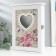 Klyuchnitsa tree 6 hooks "Rose. Butterfly. Heart" 29.5x22x6 cm